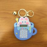 Cute Cartoon Bunny Calculator Keychain with Mini Digital Display (1 Pc) - Image 8