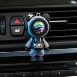 Cute Astronaut Car Air Freshener with Vent Clip (1 Set) - Image 3