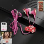 Cartoon Character Wired In-Ear Earphones (1 Set)