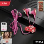 Cartoon Character Wired In-Ear Earphones (1 Set) - Image 2