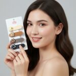 Cute Bunny Face Decorative Hair Clips Set (4 Pc) - Image 3