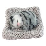 Soft Plush Cute Closed-Eye Cat Car Dashboard Showpiece Toy (1 Pc) - Image 5
