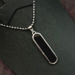 Minimalist Bar Pendant Necklace with Chain (1 Pc) - Image 7