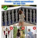 Kids Balcony Safety Net (1 Set,6 Mtr x 90 Cm) - Image 6