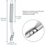 Stainless Steel Fruit & Vegetable Corer and Slicer Tool (1 Pc) - Image 3