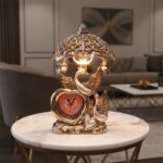 Decorative Swan Couple Table Lamp (1 Pc) - Image 4