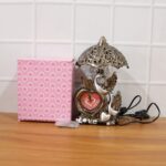 Decorative Swan Couple Table Lamp (1 Pc) - Image 9