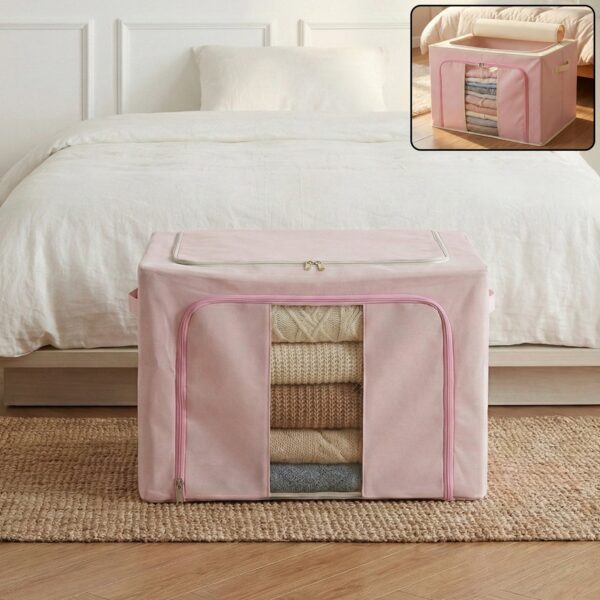 Foldable Fabric Clothes Storage Organizer Box