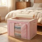Foldable Fabric Clothes Storage Organizer Box (33 × 49 CM, 1 Pc) - Image 4