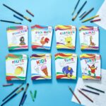 Kids Educational Colouring Book Set (40 Pieces Set) - Image 7