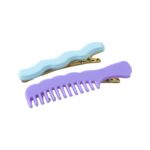 Comb-Shaped Hair Clips Set for Girls & Women – Stylish Hair Pins (4 Pc ) - Image 4