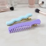 Comb-Shaped Hair Clips Set for Girls & Women – Stylish Hair Pins (4 Pc ) - Image 7