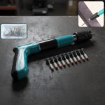 Manual Wall Fastening Tool Nail Gun with Steel Nails Set (1 Set)