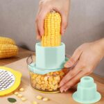 Multipurpose Manual Vegetable Grater and Corn Kernel Stripper (1 Pc) - Image 3