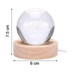 3D Crystal Ball Night Lamp (1 PC) - Image 6