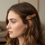 Cute Bear Face Decorative Hair Clips Set (4 Pc) - Image 4