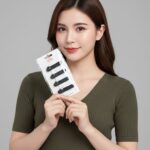 Cute Cat Design Premium Matte Finish Hair Clips (4 Pc) - Image 3