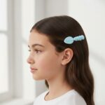 Cute Spoon & Spatula Shape Decorative Hair Clip Set (4 Pc) - Image 4