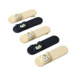 Cute Cartoon Character Hair Clip Set (5 Pc) - Image 5