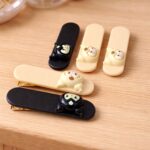 Cute Cartoon Character Hair Clip Set (5 Pc) - Image 7