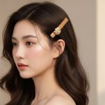 Cute Cartoon Cat Design Hair Clips Set (4 Pc) - Image 3