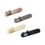 Cute Cartoon Animal Face Decorative Hair Clips (4 Pc) - Image 5