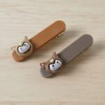 Cute Cartoon Animal Face Decorative Hair Clips (4 Pc) - Image 7