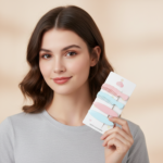 Pastel Comb-Style Hair Clip Set (4 Pc) - Image 3