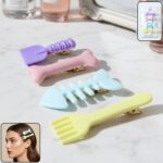 Set of 4 Cute Food Shape Hair Clips for Girls