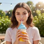 Cute Ice Cream Swirl Design Tumbler Sipper Bottle (500 ML, 1 Pc) - Image 4