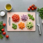 Plastic Chopping Board with Handle (30x20 Cm) - Image 8