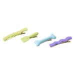 Decorative Alligator Hair Clips Set for Girls & Women – Cute Styling Pins (4 Pc) - Image 4