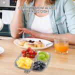 Plastic Kitchen Trays for Serving (4 Compartment / 1 Pc) - Image 13