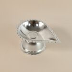 Stainless Steel Diamond Design Agarbatti & Diya Stand (1 Pc) - Image 6