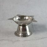 Stainless Steel Sunflower Design Diya Stand (Big Size) (1 Pc) - Image 3