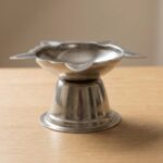 Stainless Steel Sunflower Design Diya Stand (Big Size) (1 Pc) - Image 7