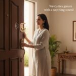 Zen Bell for Meditation with Wooden Stand (1 Pc) - Image 4