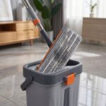 Small Size Multipurpose Flat Mop Cleaning Bucket Set - Image 3