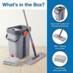 Small Size Multipurpose Flat Mop Cleaning Bucket Set - Image 8