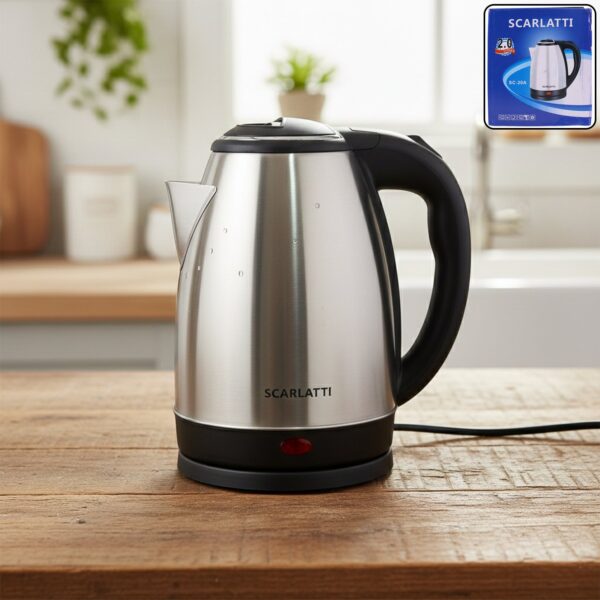 Scarlatti Stainless Steel Electric Kettle (2 Ltr)