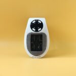 500W Portable Wall Plug Room Heater Compact Electric Space Heater - Image 3