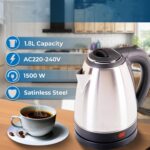 Electric Stainless-Steel Kettle (1800ML, 1 Pc) - Image 8