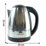 Electric Stainless-Steel Kettle (1800ML, 1 Pc) - Image 6
