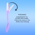 Eyebrow facial hair razor with 3 Replaceable Blades - Image 4