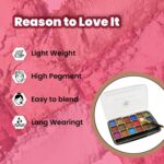 Premium 18-Color Shimmer Eyeshadow Palette (12 GM / 1 Pc) - Image 6