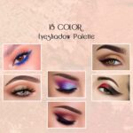 Premium 18-Color Shimmer Eyeshadow Palette (12 GM / 1 Pc) - Image 7