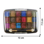Premium 18-Color Shimmer Eyeshadow Palette (12 GM / 1 Pc) - Image 8