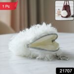 Soft Fluffy Mini Coin Purse (1 Pc) - Image 2
