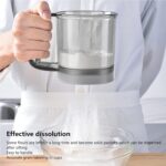 Plastic Flour Sieve Cup with Handle and Fine Mesh Filter for Kitchen Baking - Image 3