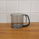 Plastic Flour Sieve Cup with Handle and Fine Mesh Filter for Kitchen Baking - Image 9